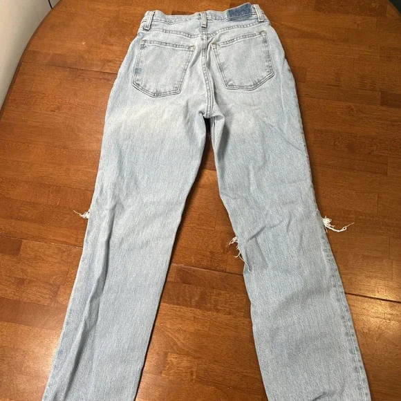 Abercrombie & Fitch Jeans Women's Size 2s The 90s Straight Ultra High Rise Curve - Picture 11 of 14
